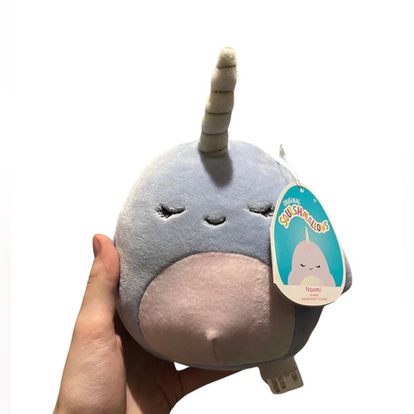 Squishmallows 5" Bundle NWT Stacey Squid Octopus Naomi Narwhale - Picture 3 of 3